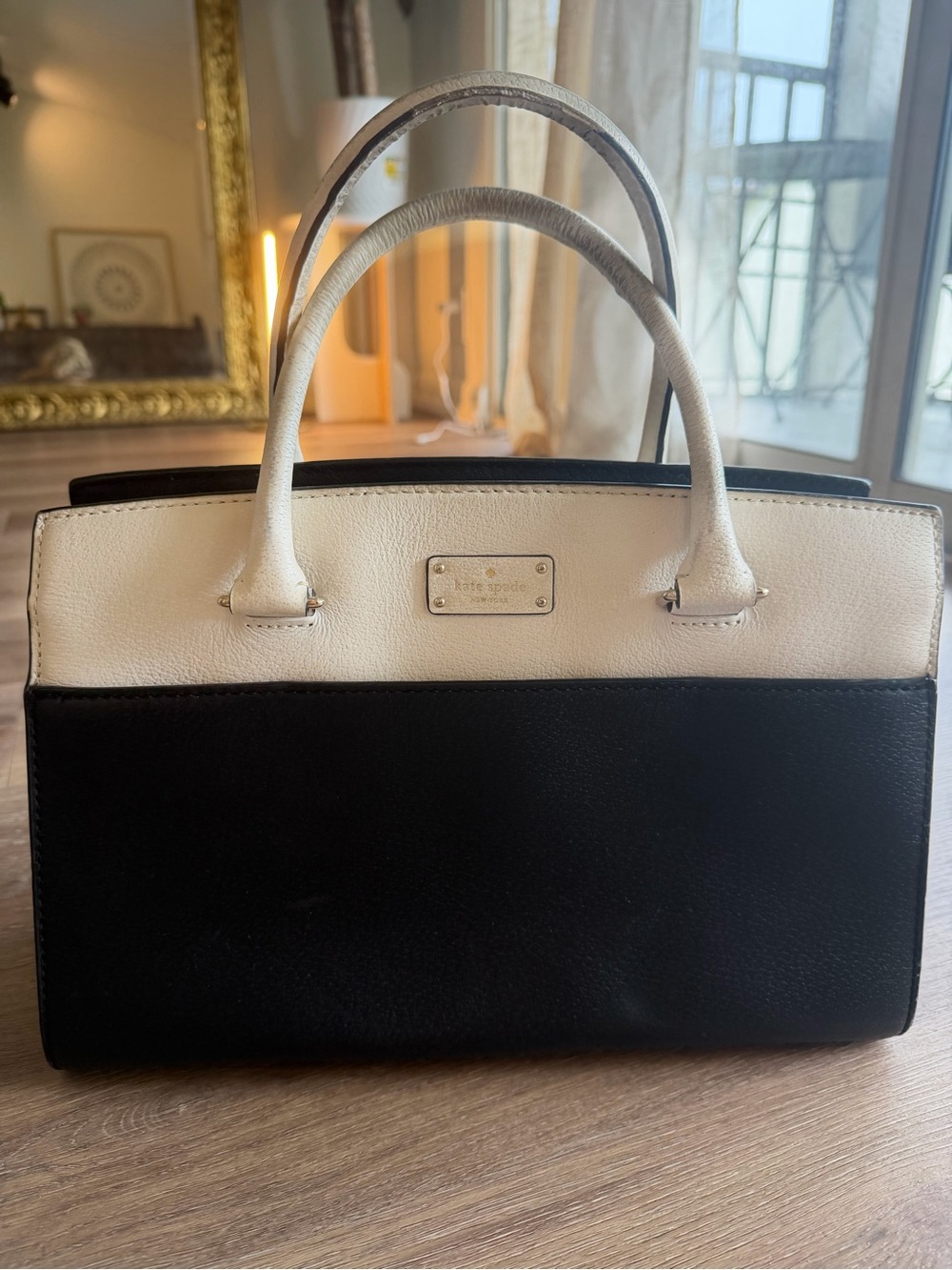 Authentic kate spade Black and White Two-Tone purse and wallet